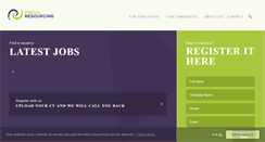 Desktop Screenshot of focusresourcing.co.uk